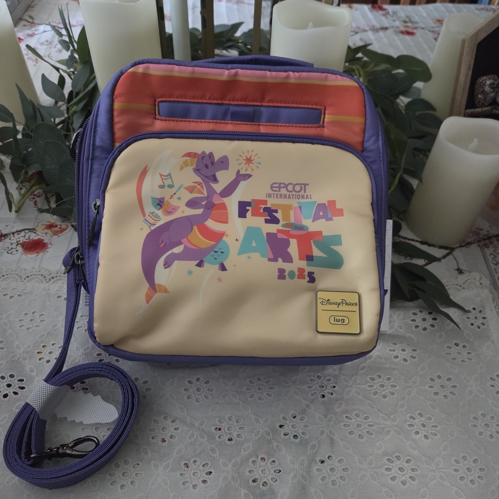 Lug Epcot Festival Arts Kids Bag - Purple and Cream